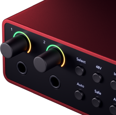 Focusrite Scarlett 2i2 4th Generation, 2-kanaligt USB 2.0-ljudkort#4