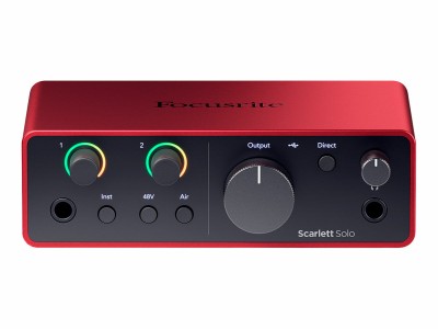 Focusrite Scarlett Solo 4th Generation, 2-in, 2-ut ljudkort#2