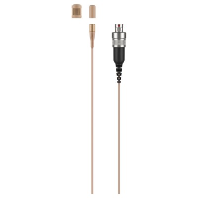 Sennheiser MKE 1-4-3 Miniatyrmikrofon med klämma, rundstrålande, för SK50/250/2000/5212/6000/9000, 3-polig SE-kontakt, beige#3