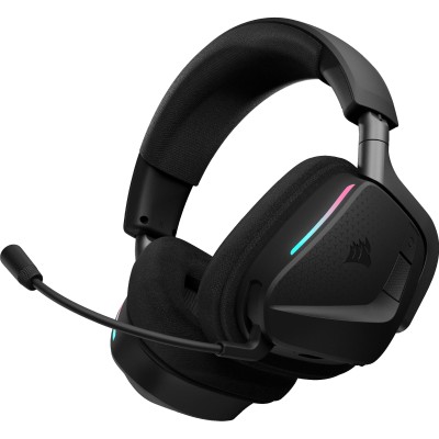 Corsair VOID v2 MAX Wireless Gaming Headset, RF/Bluetooth, RGB - Svart