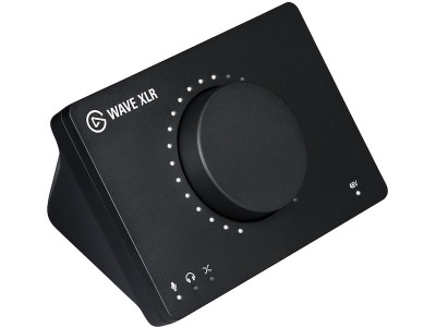 Elgato Wave XLR Microphone interface Digital mixer för mikrofon, mute-knapp, anti-distorsionsteknik