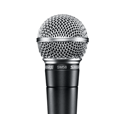 Shure SM58-LCE Microphone Dynamic Cardioid, Vocal