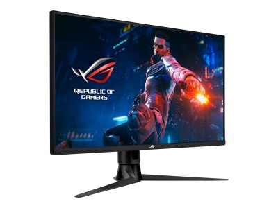 32" Asus ROG Swift PG32UQ, IPS QLED 4K/3840x2160, 1 ms, 144Hz G-Sync, HDR600, höjdjusterbar, 2xHDMI/DP, högtalare