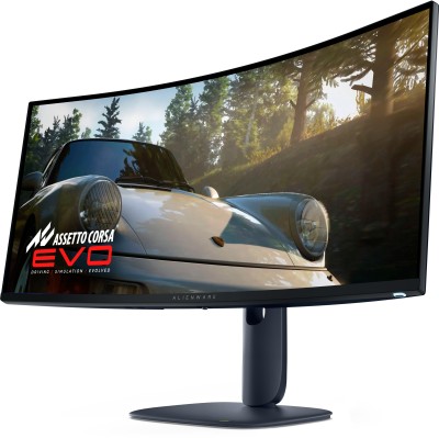 34" Dell Alienware AW3425DW, QD-OLED 3440x1440, 0,03 ms, 240Hz G-Sync, 1500R, HDR400, höjdjusterbar, 2xHDMI/DP, USB 3.2-hubb#3
