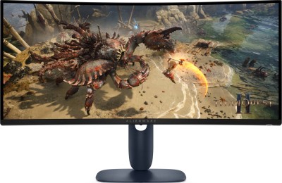 34" Dell Alienware AW3425DWM, Curved VA 3440x1440, 1 ms, 180Hz FreeSync Premium, 1500R, HDR400, höjdjusterbar, 2xHDMI/DP, USB 3.2-hubb#1