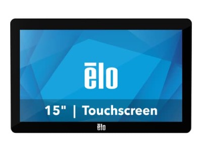 15.6" ELO Touch Systems 1502LM, IPS 1920x1080, 30 ms, 10-point touch, VGA/HDMI/USB-C, högtalare