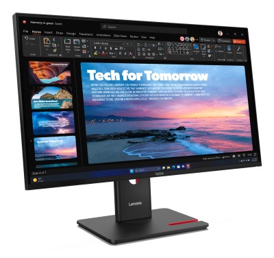 27" Lenovo ThinkVision T27qd-40, IPS 2560 x 1440, 4 ms, höjdjusterbar, pivot, HDMI, DisplayPort, USB-C#2