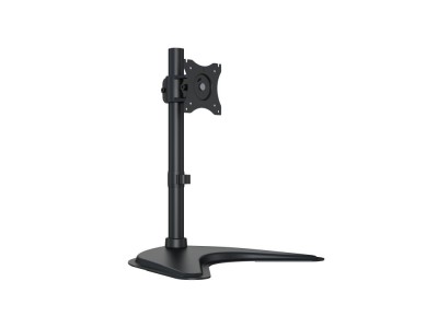 Multibrackets M Deskstand Basic Single | VESA 75x75-100x100 | Max 10kg | Bordsfot | Svart