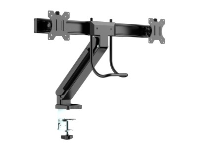 Bordsfäste Multibrackets M Deskmount Slim Basic Dual, 2 skärmar 17-27", max 13kg - Svart