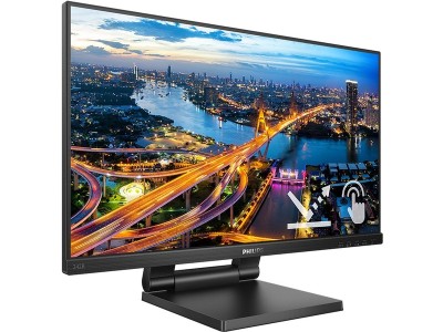 23.8" Philips 242B1TC/00, IPS 1920x1080, 4 ms, 10-point touch, VGA/HDMI/DP, högtalare, USB-hubb#3