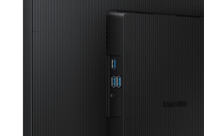 37" Samsung S37D800, VA 4K/3840x2160, HDR10, höjdjusterbar, HDMI/DP, USB 3.2-hubb#11