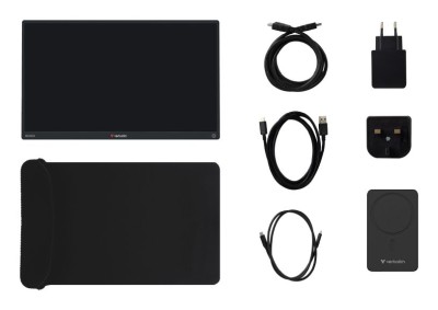 13,3" Verbatim Portable WUXGA Touch Monitor ALU with Wireless#3