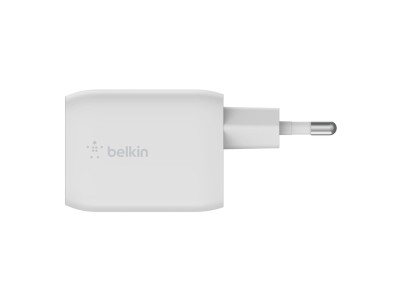 AC-adapter Belkin Boost Charge Pro 65W, Dual USB-C GaN Wall Charger med PPS - Vit#4