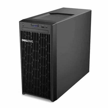 Dell PowerEdge T150 MT, Intel Xeon E-2314 4-Core, 8 GB RAM, 1 TB HDD, 3 års på-platsen-garanti