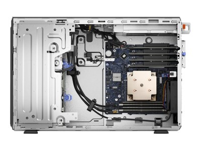 Dell PowerEdge T350, Intel Xeon E-2336 6-Core, 16 GB RAM, 480 GB, 8x3.5" Hot-Swap, PERC H755, 3 års på-platsen-garanti NBD#4