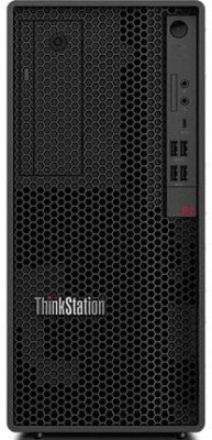 Lenovo ThinkStation P2 Tower, Intel Core i7-14700, 32 GB, 1 TB PCIe SSD, NVIDIA T1000, Win11 Pro, inkl. tangentbord och mus, 3 års på-platsen-garanti