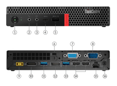 Lenovo ThinkCentre M920q Tiny USFF, Intel Core i5-8400T, 16 GB, 512 GB SSD, Win11 Pro, Refurbished Grade A, 2 års garanti#3