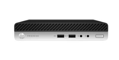 HP ProDesk 400 G4 Mini, Intel Core i5-8400T, 16 GB, 256 GB SSD, Win11 Pro, Refurbished Grade A, 2 års garanti