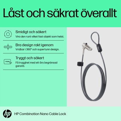 HP Nano Cable Lock#4