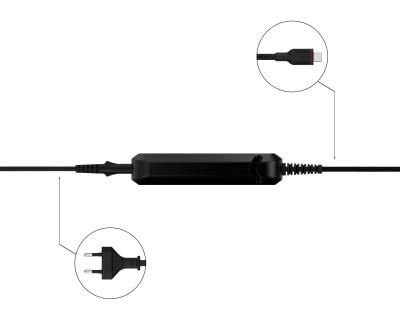 Unisynk USB-C Laptop Charger EU 100W Black#5