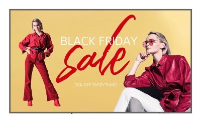 LG 98UM5K-B - 98" Diagonal klass UM5K Series LED-bakgrundsbelyst LCD-skärm - digital skyltning med integrerat Pro:Idiom - webOS - 4K UHD (2160p) 3840 x 2160 - Direct LED - svart