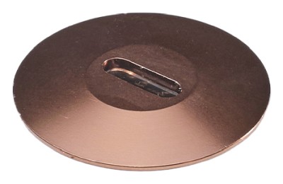 Ochno Socket, med låsskruv, Bord, infälld plant, Koppar