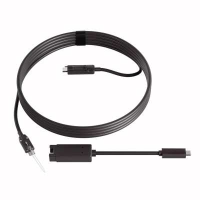 Ochno USB-C Extension Cable, DP 1.4 Alt Mode, USB-C - USB-C, 2.0, 10m, Svart
