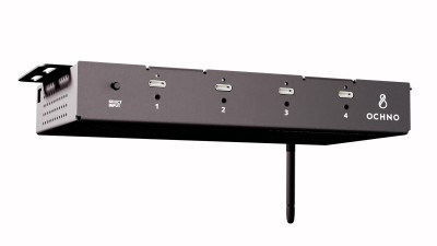 Ochno O-PC-4, Power Conference 4 Main Unit, 4in x 2ut, 3840x2160 60Hz, Konferens Hub with dual screen support