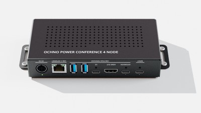 Ochno O-PC-4-nod, Power Conference 4-nod, 1 in x 2 utgångar, 3840x2160 60Hz, Konferens Hub#6