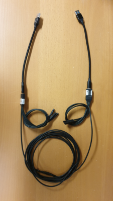 Ochno O-PC-3 Daisy chain adapter, Svart, 2m#2