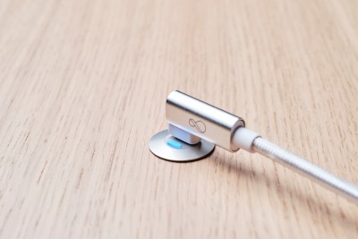 Ochno-uttag med RGB-knapp, USB-C-uttag med låsskruv, 1m kabel, Bord, infälld anläggning, Aluminium#4