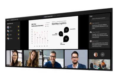 105" Samsung QPDX-5K, VA 5K/5120x2160, 2xHDMI, LAN/WiFi, Tizen 7.0, 24/7-drift, högtalare#3