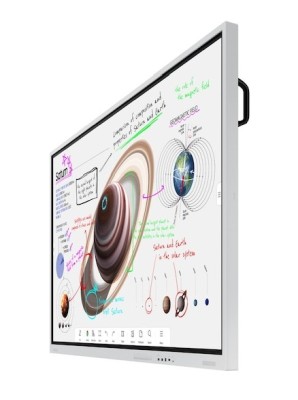 85" Samsung Flip Pro WM85B, UHD/3840x2160 IR touch, 4000:1, Tizen, HDMI/USB/WiFi, högtalare