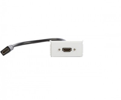 Uttagspanel för Schneider Electric/Thorsman CYB - HDMI V.2.0a