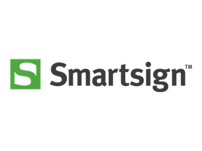 Smartsign Cloud Standard - Hostad licens, 1 år inklusive uppgraderingar och support, endast helskärm