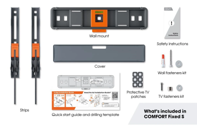 Vogel’s TVM 3205 Comfort – Fast väggfäste för 19–50" skärmar#7