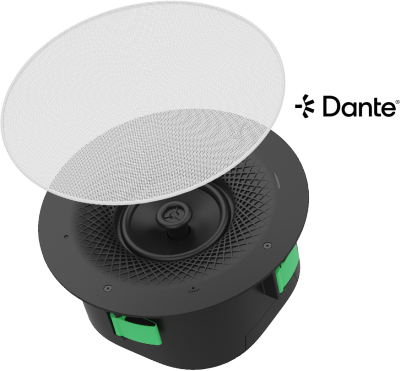 Yealink Skysound CS10-D | Dante Ceiling Speaker for Yealink MVC (Win) systems | 5,7" | 20W | Infälld