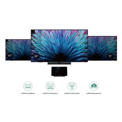 86" Yealink MD86 | 3840x2160 | 500Nits | 18/7 | Inbyggd högtalare | Display for unified MTR system