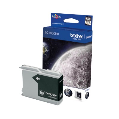 Brother LC1000BK, Svart, DCP-130C/330C/540CN/740CW, 500 sidor