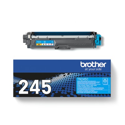 Brother TN-245C, High Capacity, 2200 sidor, Cyan