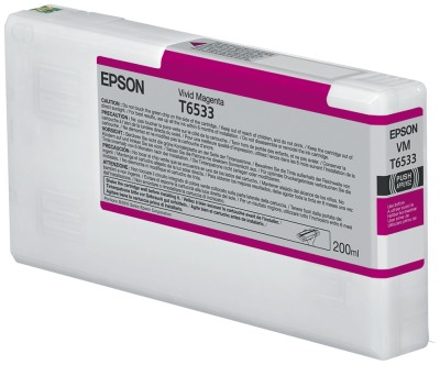 Epson Stylus Pro 4900 Vivid Magenta (T6533), 200 ml