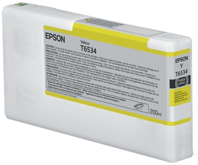 Epson Stylus Pro 4900 Gul (T6534), 200 ml