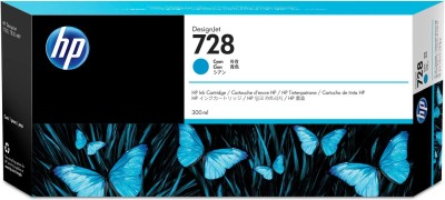 HP 728 Cyan, 300 ml