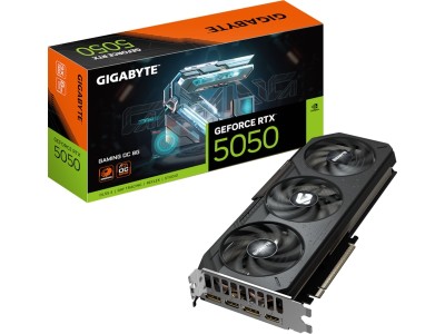 Gigabyte GeForce RTX 5050 GAMING OC 8 GB GDDR6, 2xHDMI/2xDP#1