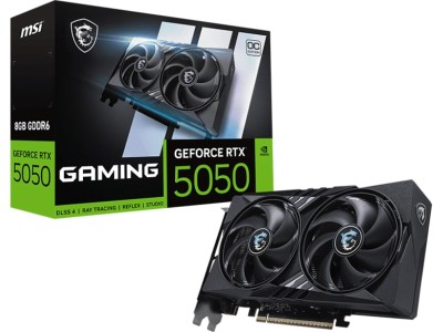 MSI GeForce RTX 5050 GAMING OC 8 GB GDDR6, HDMI/3xDP#1