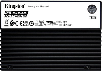 7.68 TB Kingston DC3000ME Enterprise SSD, U.2 PCIe 5.0 NVMe