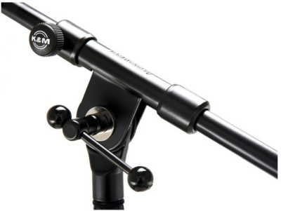K&M - Mikrofonstativ med förlängningsarm, fällbara ben,#6