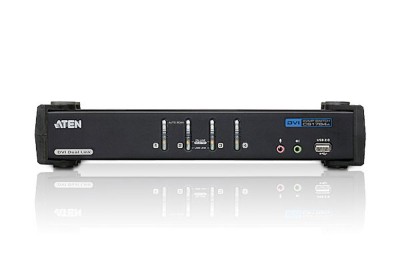 Systemswitch Aten CS1784A, 4-vägs KVM, DVI-D DL, USB 2.0, ljud#4