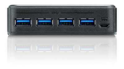 Aten US234, 2 x 4 USB 3.2 Gen1-switch för delning av kringutrustning#2