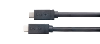 Kramer CA-U32/FF-15 | USB 3.2 GEN 2 Full Featured USB C Active Cable USB-C - USB-C 3.2 Gen 2, 4.6m